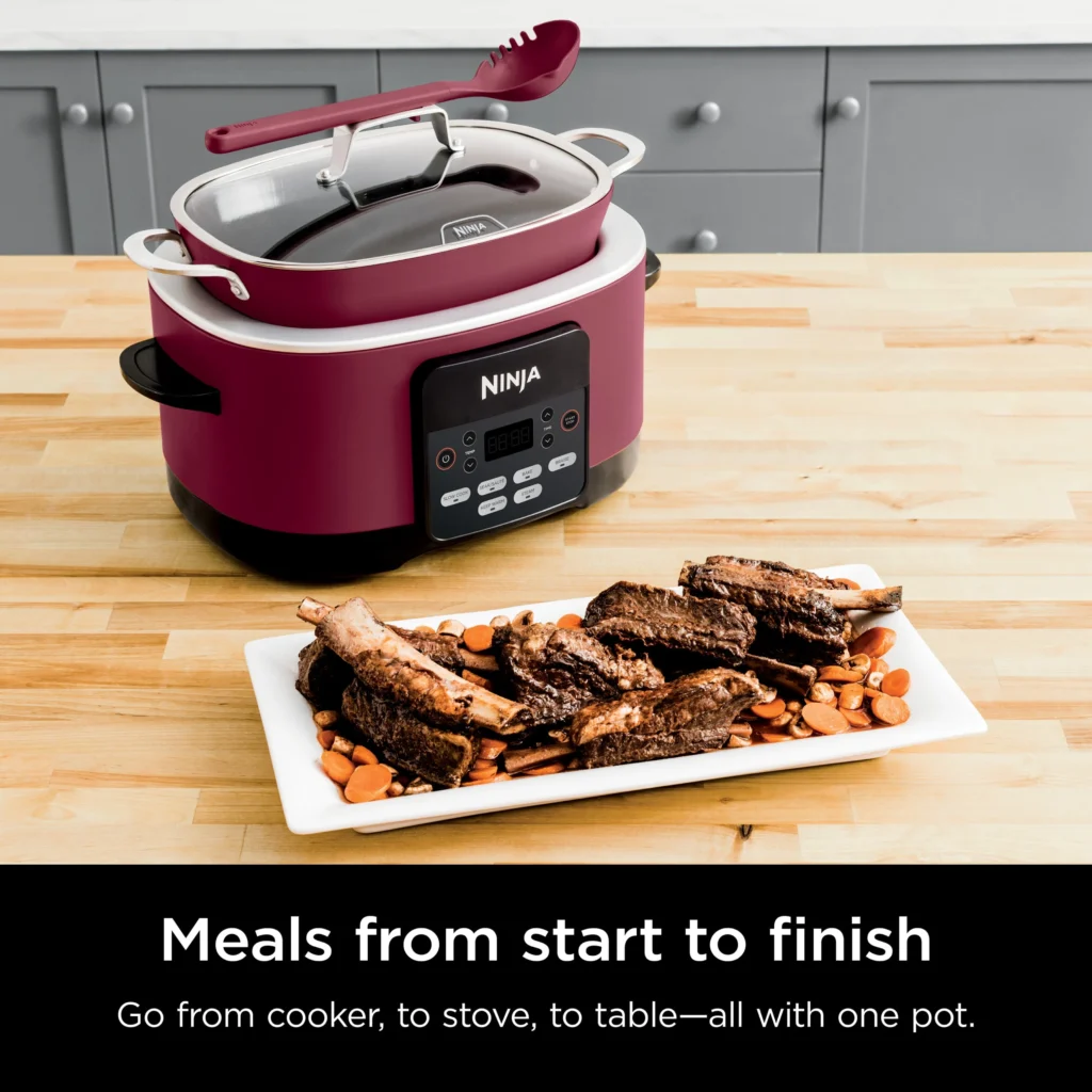 Ninja Foodi Possible Cooker 8.5qt Multi-Cooker – Cherry Tarte Versatility β alternate angle showing full product