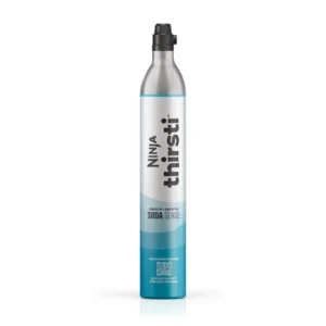 Ninja Thirsti Drink System Complete Still and Sparkling Customization Drink Kit with CO2 Canister Flavors and 48oz Reservoir WC1000 Gray