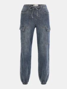 No Boundaries Cargo Joggers, 28” Inseam, Women’s