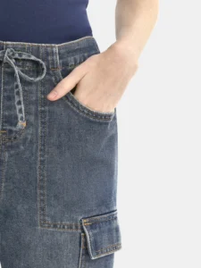 No Boundaries Cargo Joggers, 28” Inseam, Women’s