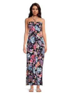 No Boundaries Halter Maxi Dress Women s