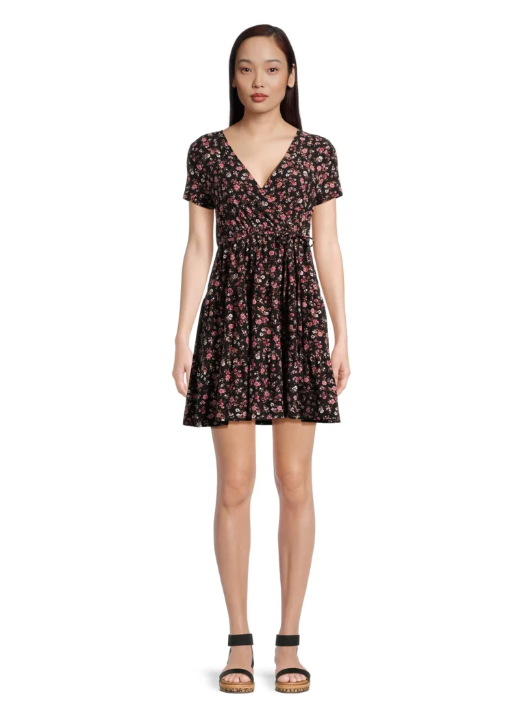 No Boundaries Triangle A-Line Mini Dress – Versatile Sizing & Style — close-up detail of design and finish