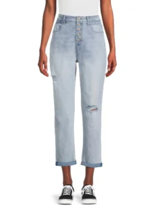 No Boundaries Low Rise Specialty Flare Jeans, 31″ Inseam, Women’s 00-18