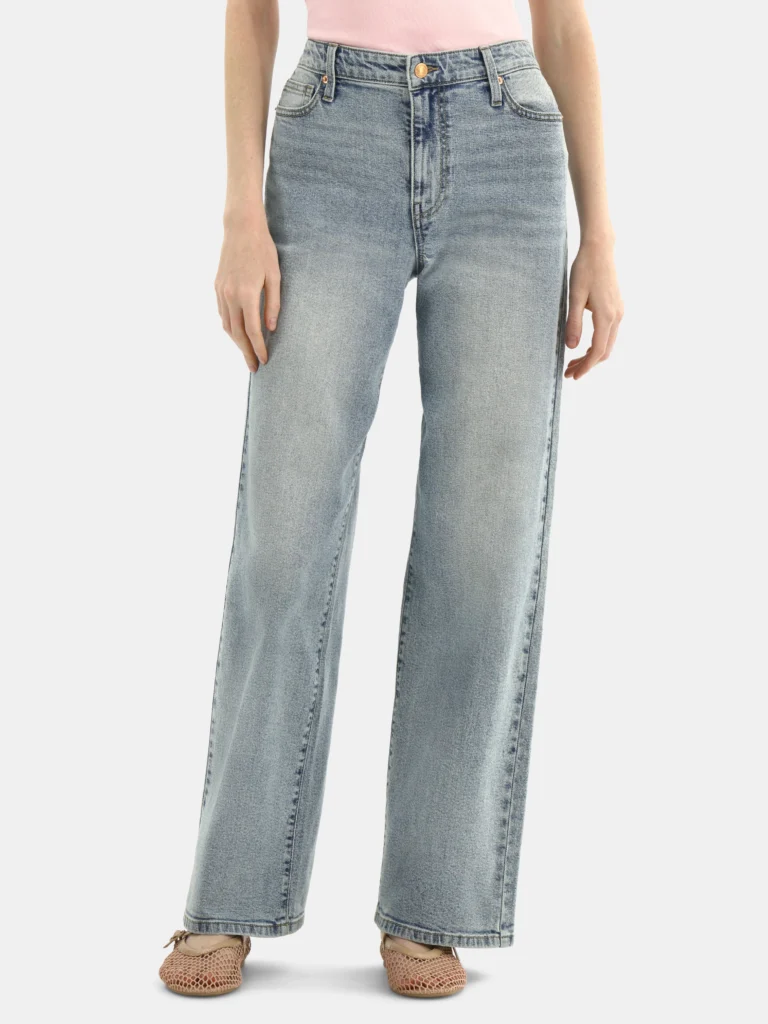 No Boundaries Mid Rise Baggy Wide Leg Jean 31 5 Inseam Women s