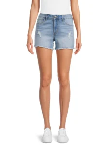 No Boundaries Women s Mid Rise Denim Short 3 Inseam Sizes 00 20