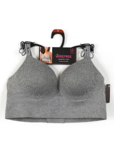 No Boundaries Women s Seamless Rib Bralette and Thong Set Sizes XS XXXL 3
