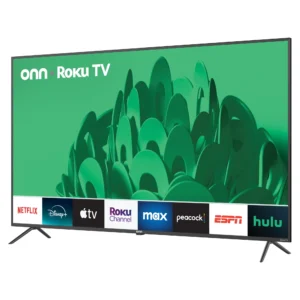 onn 65 Class 4K UHD 2160P LED Roku Smart Television HDR 100012587