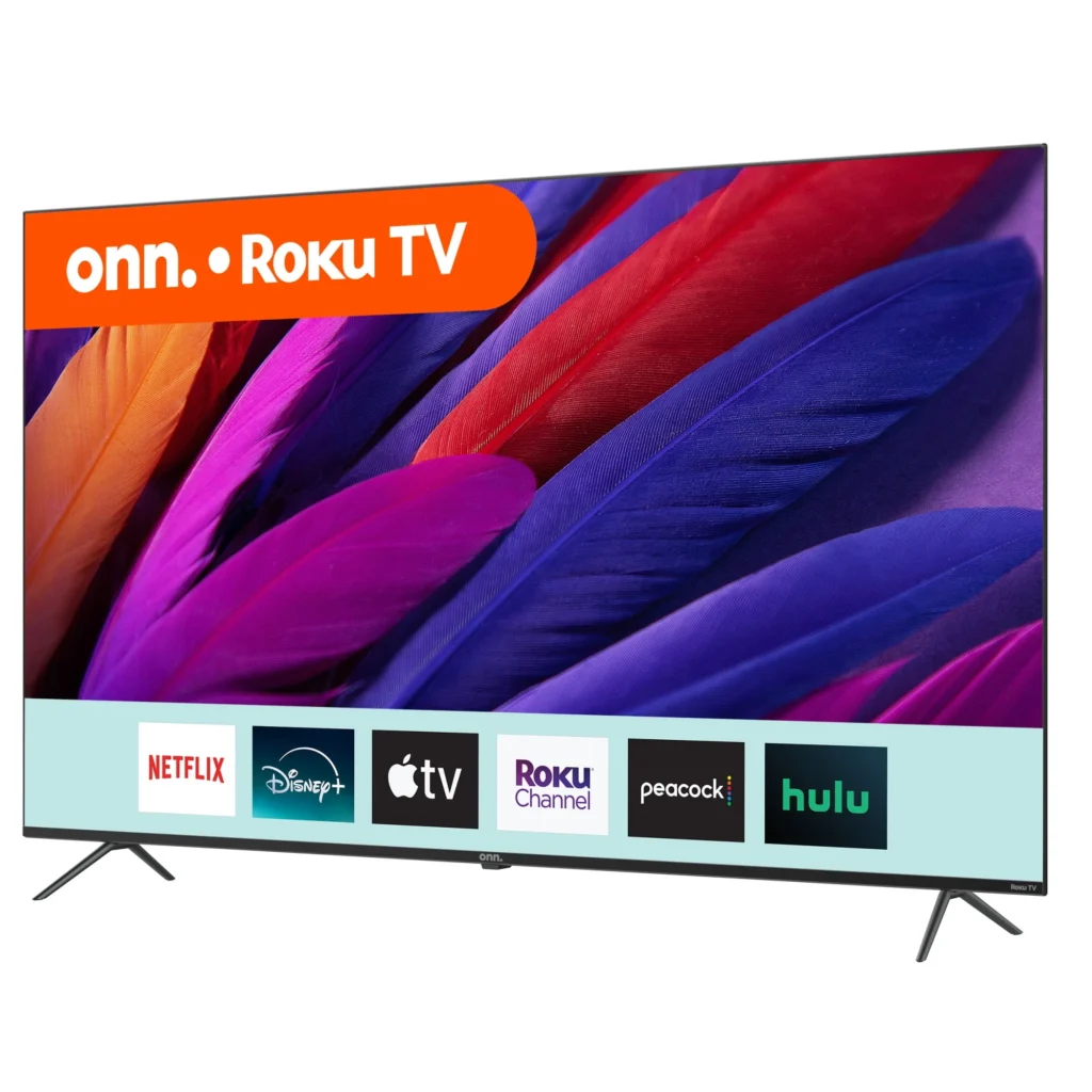 onn 70 Class 4K UHD 2160P LED Roku Smart Television HDR 100012588