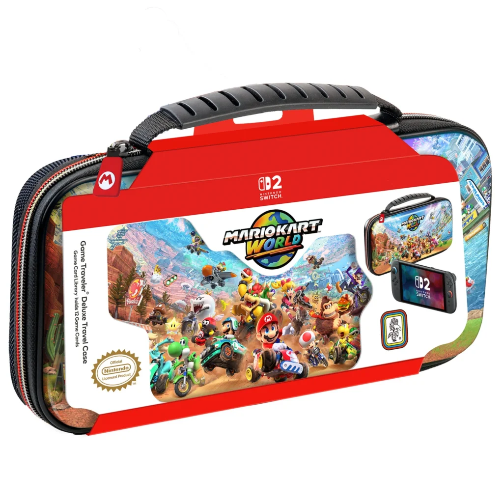 Nintendo Switch 2 Premium Gaming Console – Mario Kart World Bundle — close-up detail of design and finish