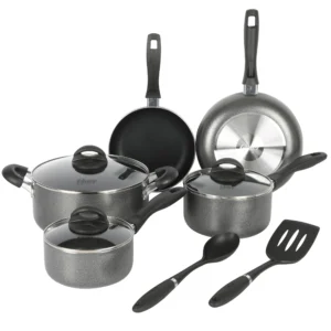 Oster 10 Piece Nonstick Aluminum Cookware Set