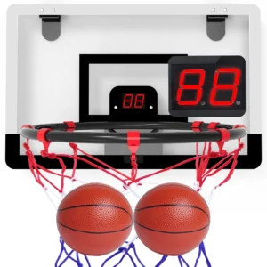 Over the Door Basketball Hoop Indoor Sports Game Ages 3 by MinnARK
