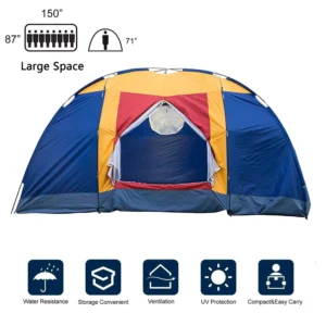 Ozark Trail 13 x 9 8 Person Instant Cabin Tent 25 79 lbs