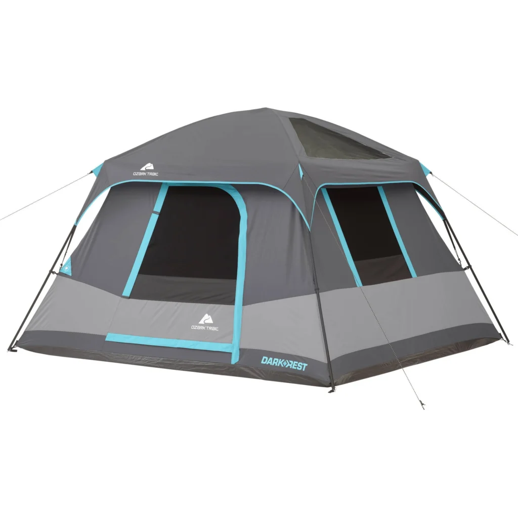 Ozark Trail 8-Person Instant Cabin Tent – 13×9 ft Spacious Design β alternate angle showing full product