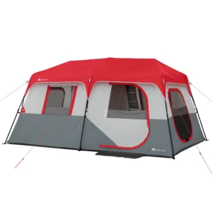 Ozark Trail 14 x 14 11 Person Instant Cabin Tent with Private Room 38 37 lbs