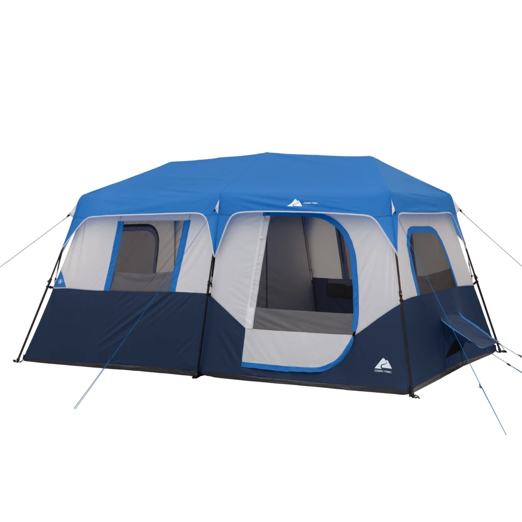 Ozark Trail 15 x 15 8 Person Glamping Bell Tent with String Lights 22 57 lbs