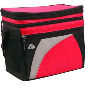 Ozark Trail Small Coated Cooler with Removable Hardliner 12 Can Capacity Summer Vibes Collection Coral nbsp