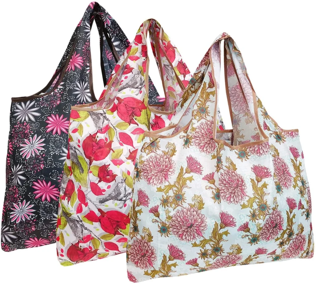 Packed Party Oversize Floral Tote – Versatile Everyday Carryall β close-up detail of design and finish