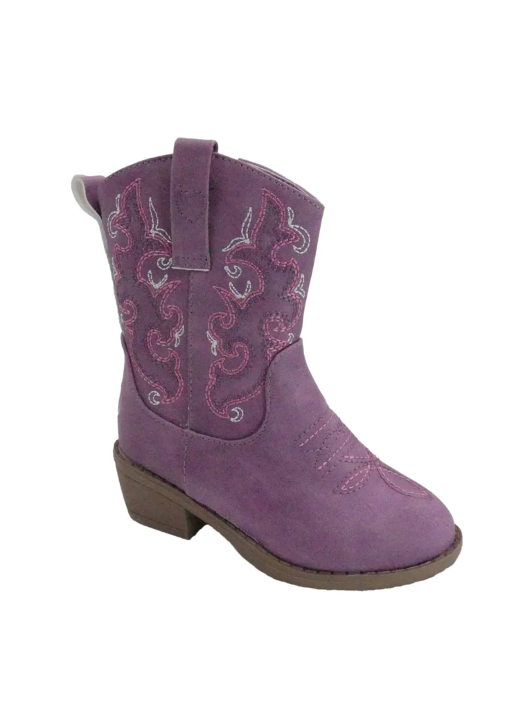 Pawz Little Big Girls Western Boots