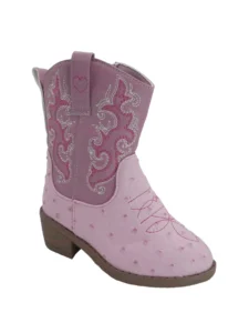 Pawz Little Big Girls Western Boots