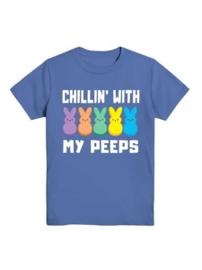 Peeps Toddler Short Sleeve Crewneck Graphic T Shirt Sizes 12M 5T