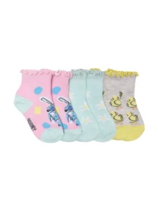 Peeps Unisex Toddler Ankle Easter Socks 3 pack Sizes 12M 5T