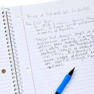 Pen Gear 1 Subject Notebook College Ruled Blue 70 Sheets