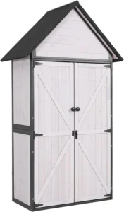 PETSCOSSET Outdoor Storage Shed Garden Storage Cabinet
