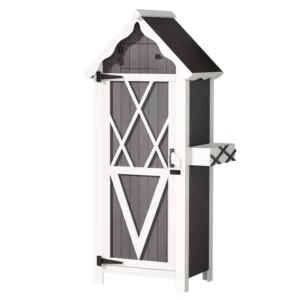 PETSCOSSET Outdoor Storage Shed Garden Storage Cabinet