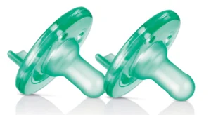 Philips Avent Soothie Pacifier 0 3 Months Green 2 Pack SCF190 01