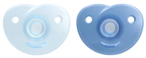 Philips Avent Soothie Pacifier 0 3 Months Green 2 Pack SCF190 01