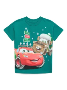 Pixar Cars Toddler Full Zip Jacket with Long Sleeves, Sizes 12M-5T