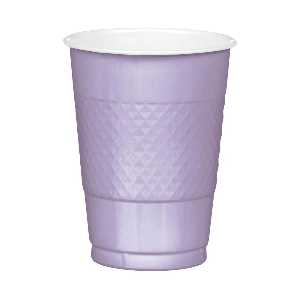 PLASTIC FLOWER CUP — close-up detail of design and finish