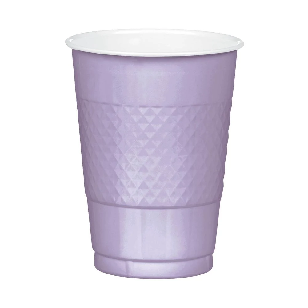 PLASTIC FLOWER CUP — close-up detail of design and finish