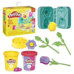 Play Doh Blooming Flowers Arts Crafts Toy Set for Girls Boys 3