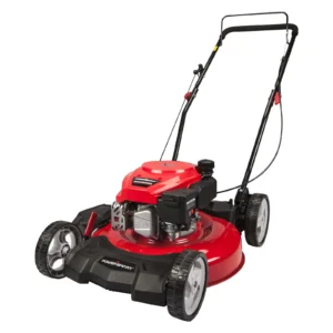 PowerSmart 21 144cc Gas Push Lawn Mower 3 in 1 with 6 Position Height Adjustment