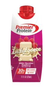Premier Protein 30g High Protein Shake Indulgence White Chocolate Raspberry 11 fl oz 15 pk
