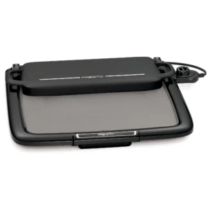 Presto Ceramic Electric Griddle Warmer Plus Black 07024 4