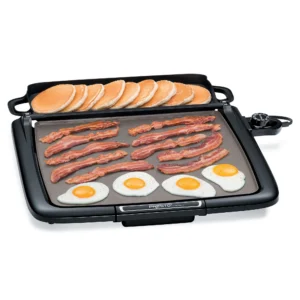 Presto Ceramic Electric Griddle Warmer Plus Black 07024 5