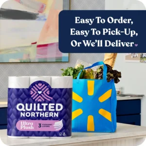 Quilted Northern Ultra Plush 3 Ply Toilet Paper 6 Mega Rolls