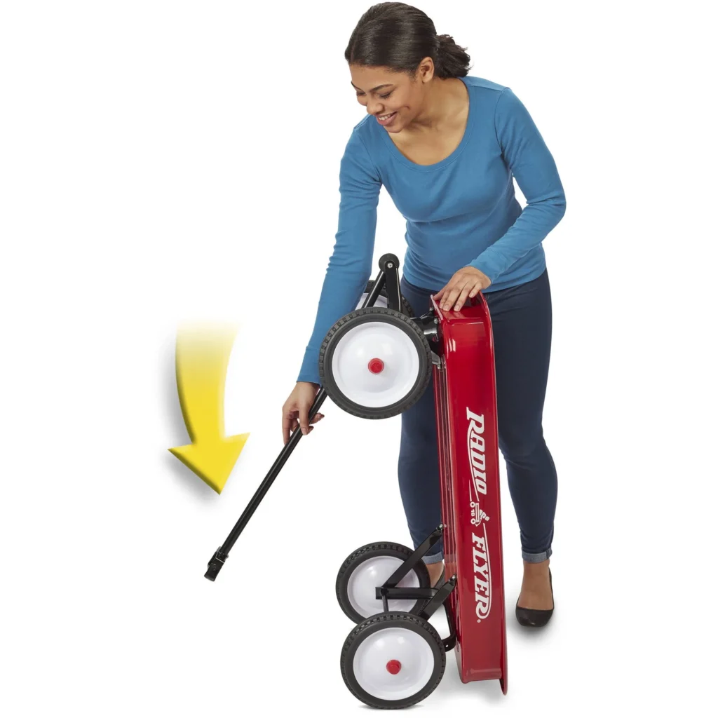 Radio Flyer My 1st 2-in-1 Play Wagon – Push Walker & Toy Hauler β close-up detail of design and finish