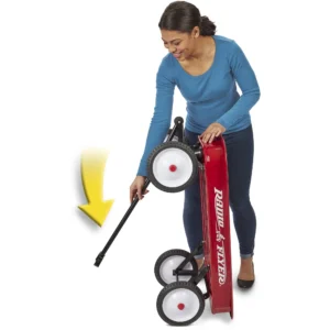 Radio Flyer My 1st 2 in 1 Play Wagon Push Walker Red