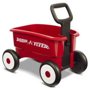 Radio Flyer My 1st 2 in 1 Play Wagon Push Walker Red