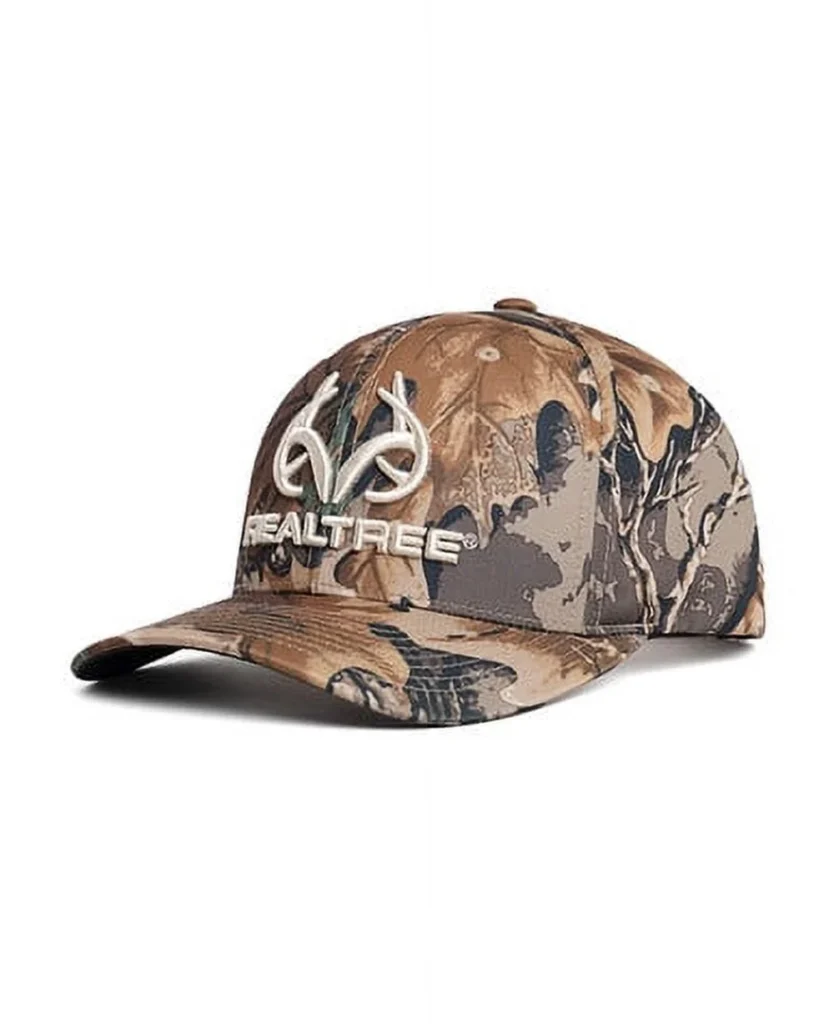 Realtree Advantage Camo Hat Pro Round Crown Structured Hunting Cap Adjustable One Size Outdoors Style