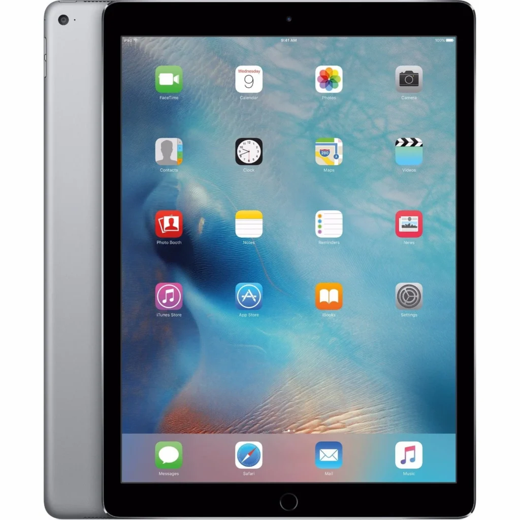 Apple iPad 5th Gen Wi-Fi + Cellular 32GB – Refurbished Value — alternate angle showing full product