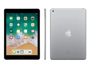 Restored 2017 Apple iPad Wi Fi Cellular 32 GB Silver 5th Generation Refurbished