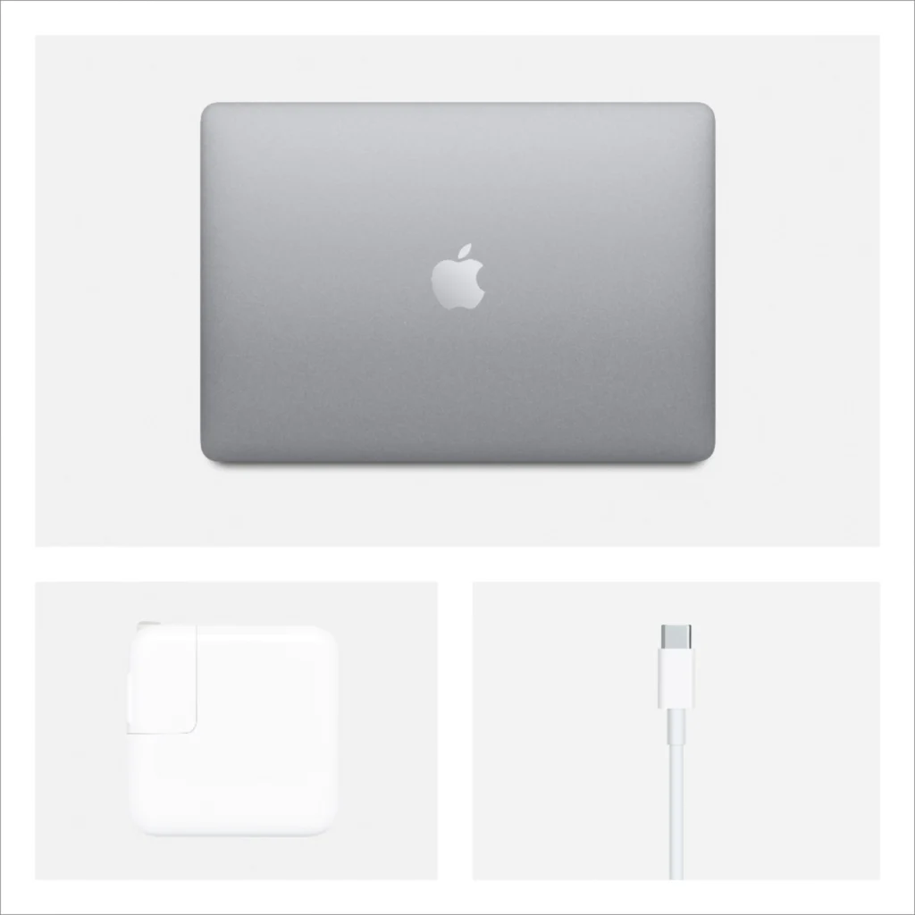Apple MacBook Air 13.3″ (2020) – Intel i3, 256GB SSD (Refurbished) — close-up detail of design and finish