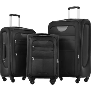 Rockland Fashion Softside Upright 2 Piece Luggage Set F102