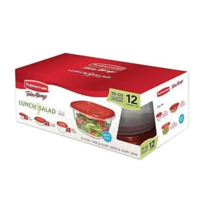 Rubbermaid 3 Piece Take Alongs Rectangular Container Set