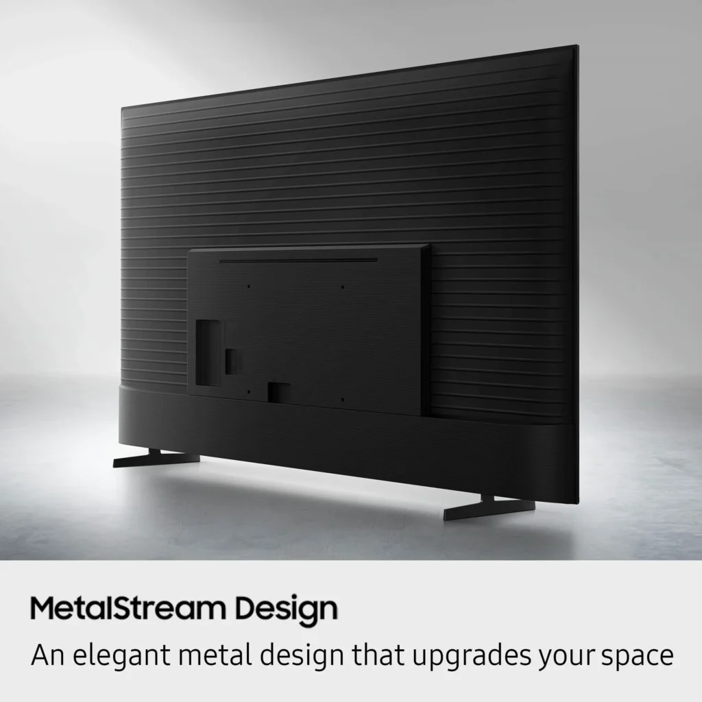 Samsung 65″ Crystal UHD 4K Smart TV – Immersive Visuals — alternate angle showing full product