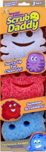 Scrub Daddy Special Edition Mickey Minnie Shapes Non Scratch Cleaning Sponges 2 Count